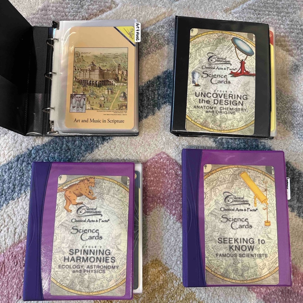 Classical Conversations Science and Art Card Collection